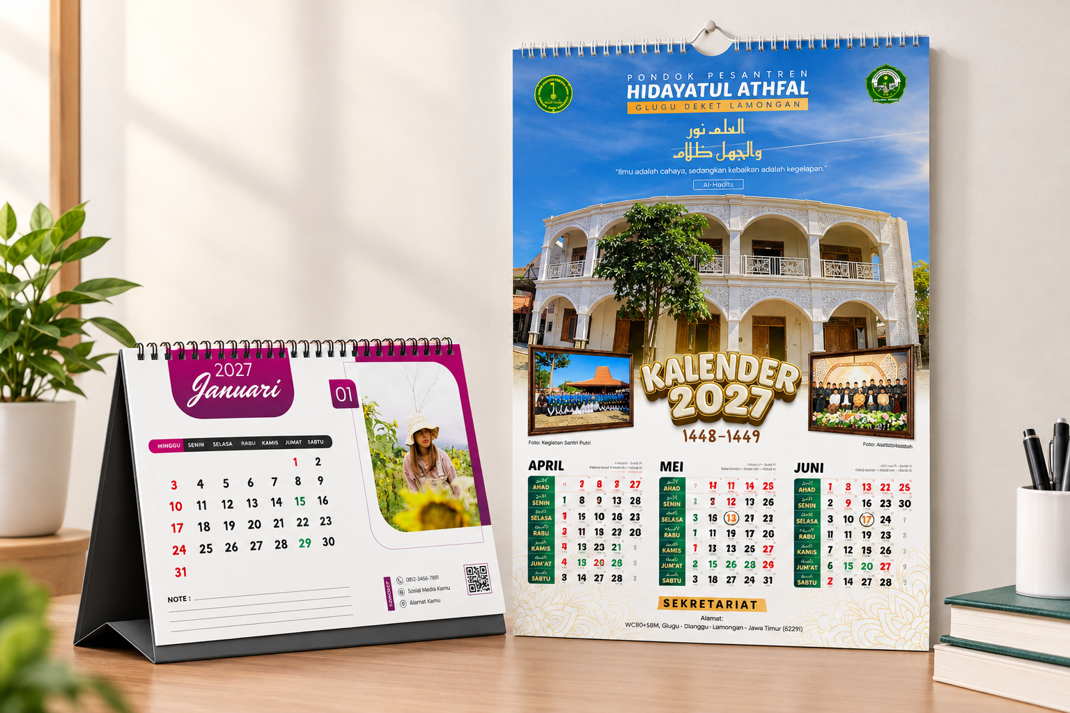 Mockup Kalender 2027