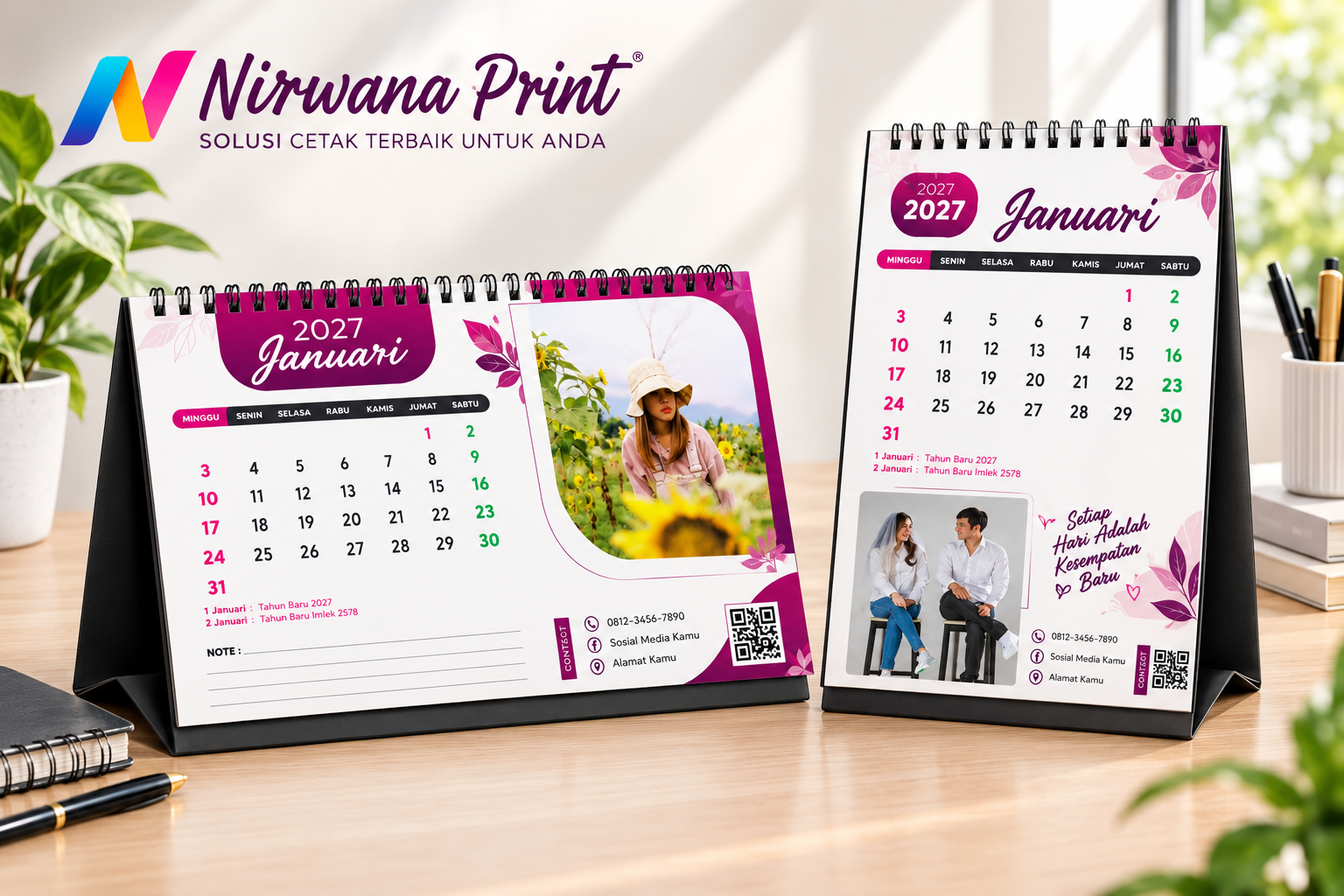Kalender Meja